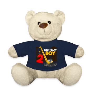Anniversaire des garçons 2ème anniversaire. - Nounours - bleu marine - Devant