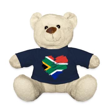 Afrique du Sud - Nounours - bleu marine - Devant