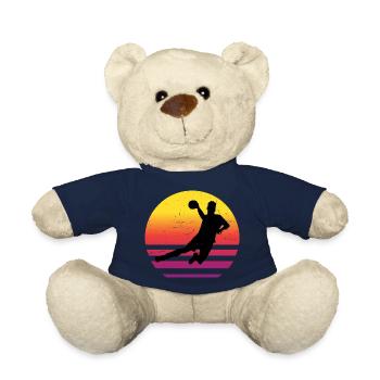 Handball Women Handball Handball Handball - Teddy Bear - french navy - Front