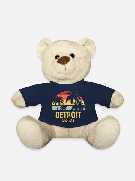 Detroit - Nounours - bleu marine