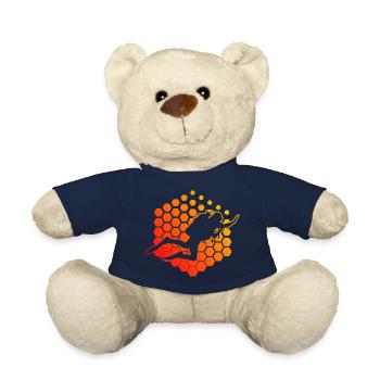 Women Men Free Dive Diving Diving Scuba Diving - Teddy Bear - french navy - Front