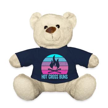 Hot Cross Buns - Nounours - bleu marine - Devant