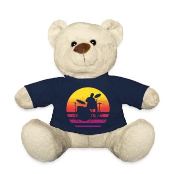 Schlagzeug Schlagzeuger Drum Kit Schlagzeugspieler - Teddy - French Navy - Vorne