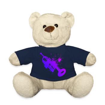 Trompetenspieler Trompeter Trompete Trompeten Spie - Teddy - French Navy - Vorne