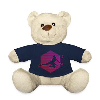 Volleyball Volleyballer Damen Volleyballspieler - Teddy - French Navy - Vorne
