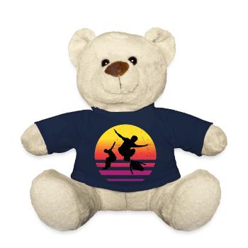 Course libre Cours Femmes Coureur libre Hommes - Nounours - bleu marine - Devant