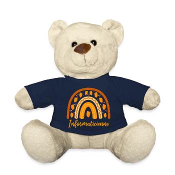 Voted best computer scientist| Computer scientist - Teddy Bear - french navy - Front