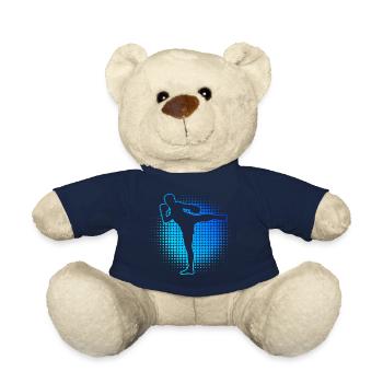 Thai Boxer Thai Boxing Muay Thai Thai Boxing Thai Boxing - Teddy Bear - french navy - Front