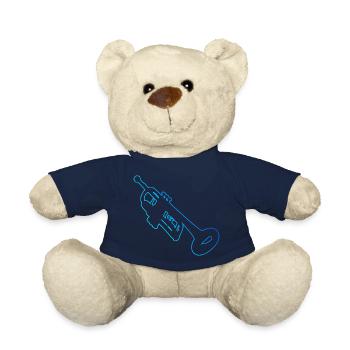 Jazz Trompeter Trompeter Trompete Trumpet - Teddy - French Navy - Vorne