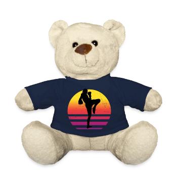 Damen Thaiboxer Thaibox Thaiboxen Muay Thai - Teddy - French Navy - Vorne