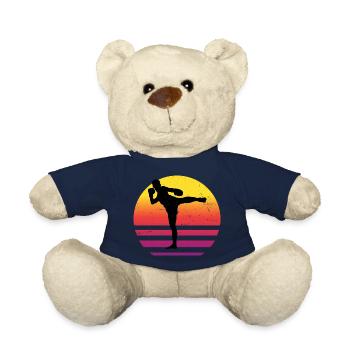 Thai Boxing Thai Boxing Muay Thai Women Thai Boxer - Teddy Bear - french navy - Front