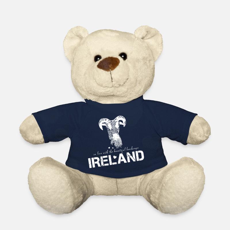 Irlande Irlande moutons - Nounours - bleu marine