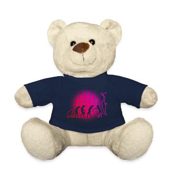 Racket Sport Paddle Court Paddle Women Men - Teddy Bear - french navy - Front