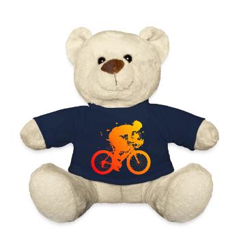 Road Cyclist Road Bike Road Bike Road Bike Road Bike - Teddy Bear - french navy - Front