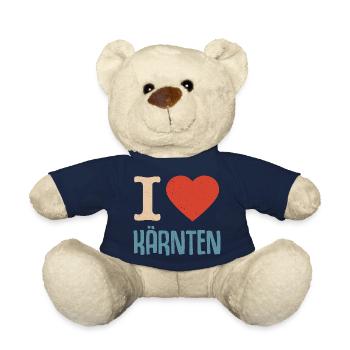 I love Carinthia Austria Austria - Teddy Bear - french navy - Front