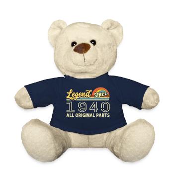 Legendary since 1940 Birthday 1940 Born 1940 - Teddy Bear - french navy - Front
