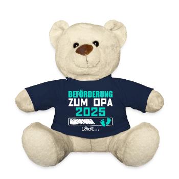 Beförderung zum Opa 2025 - Teddy - French Navy - Vorne