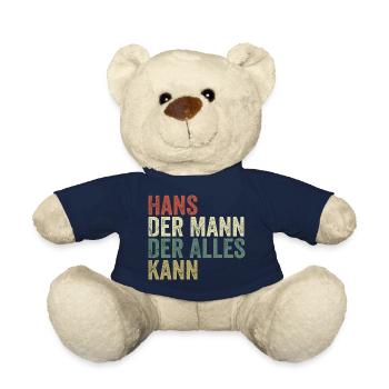 Hans Der Mann Der Alles Kann Vorname Hans - Teddy - French Navy - Vorne
