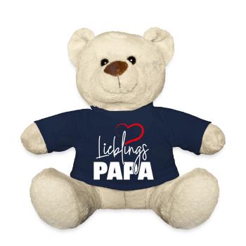 Lieblingspapa - Teddy - French Navy - Vorne
