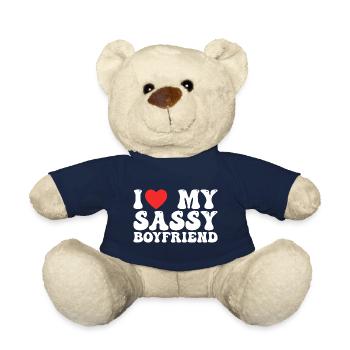 Ich liebe meinen frechen Freund - Teddy - French Navy - Vorne