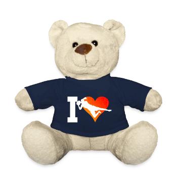 Footballeur Gardien de but Footballeur Footballeuse - Nounours - bleu marine - Devant