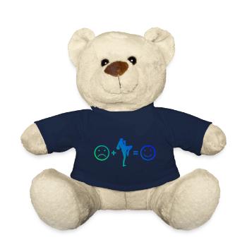Thai Boxing Women Thai Boxing Muay Thai Thai Boxer - Teddy Bear - french navy - Front