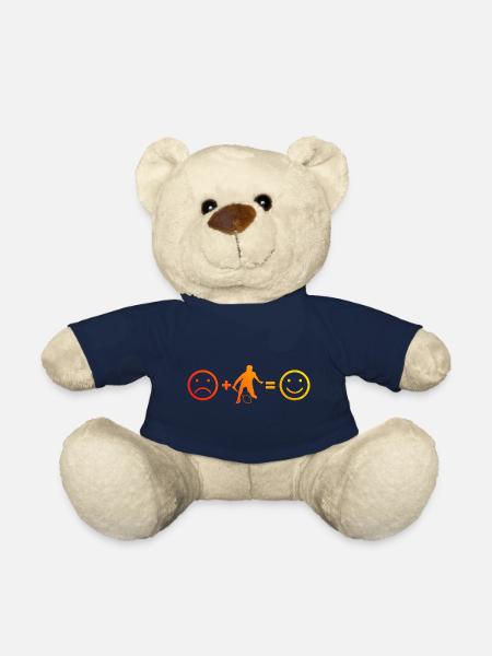 Squash Men's Badminton Player Badminton Player - Teddy Bear - french navy