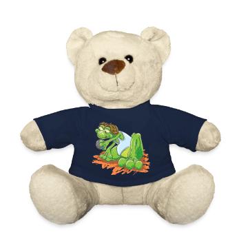 Petanque - Teddy Bear - french navy - Front
