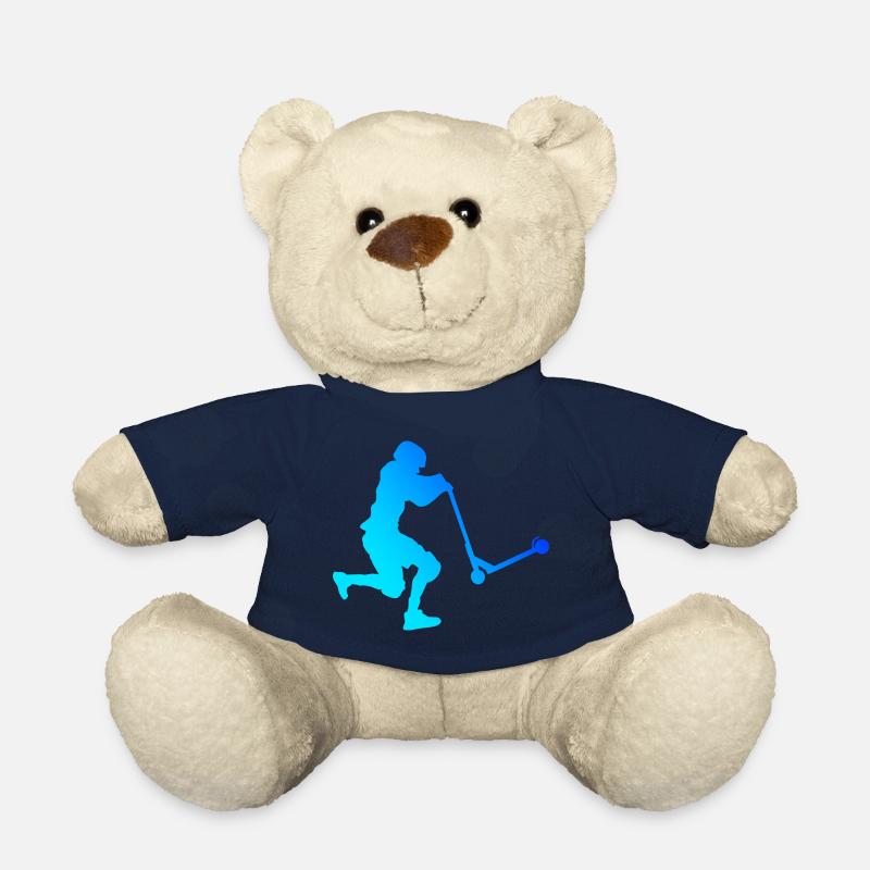 Scooter stunt stunt scooter stunt scooter - Teddy Bear - french navy