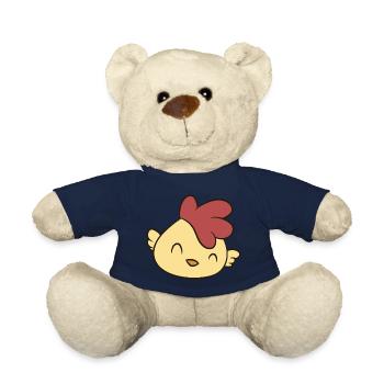 Poulet - Happy Chick - Nounours - bleu marine - Devant