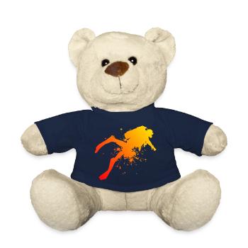 Plongée Libre Plongée Plongée Homme Plongeur Hommes - Nounours - bleu marine - Devant