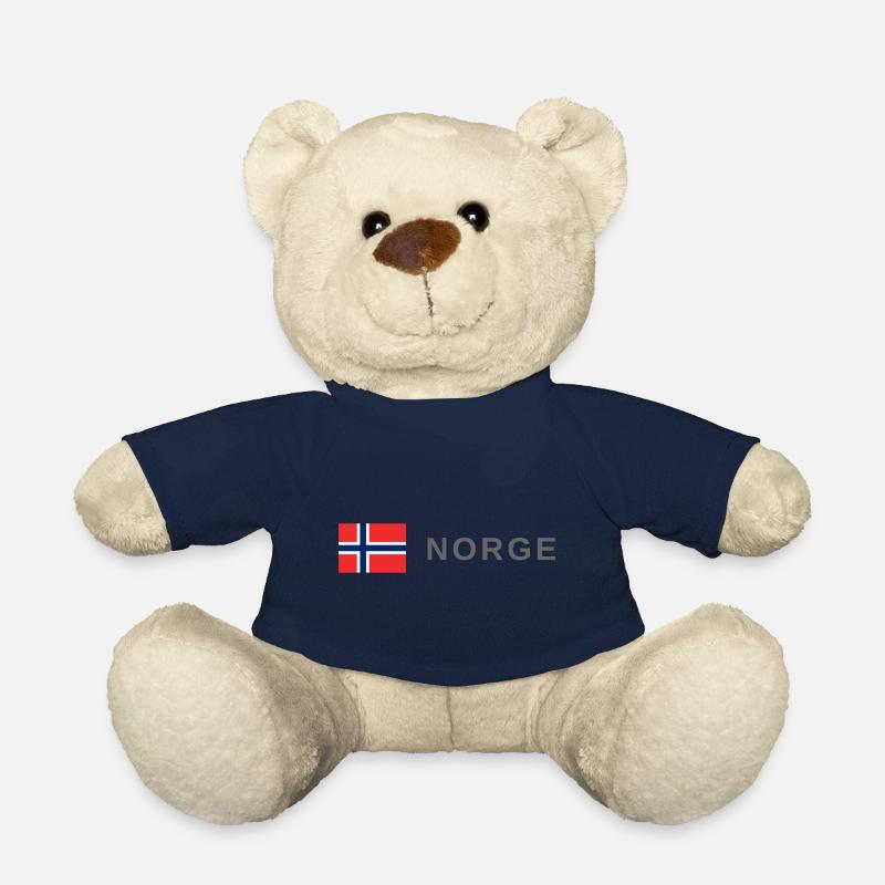 Norvège - Nounours - bleu marine