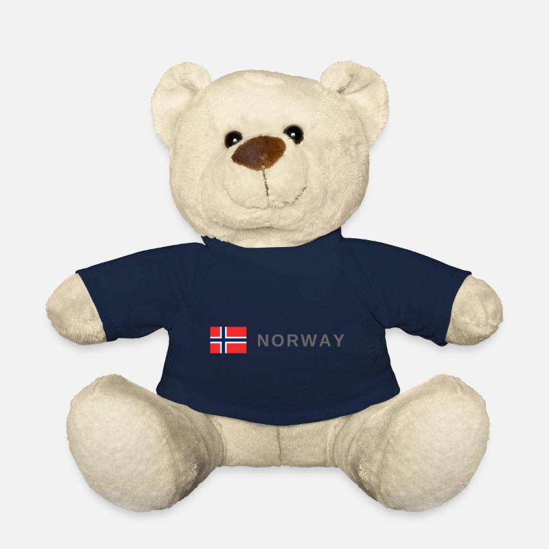 Norvège - Nounours - bleu marine