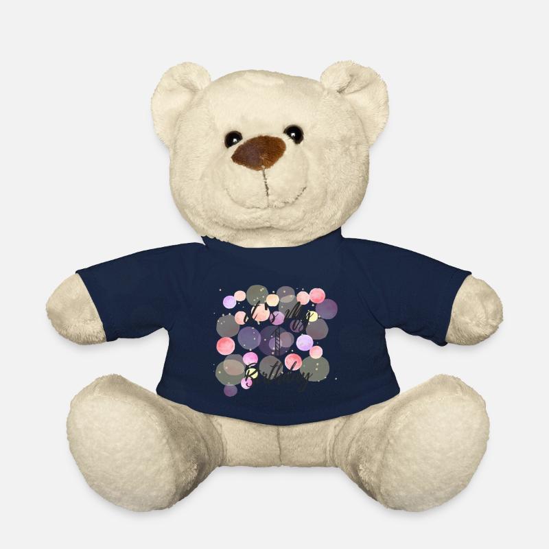 First Birthday - Teddy - French Navy