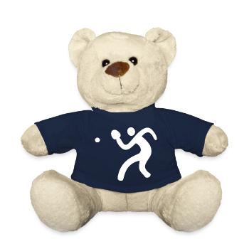 Table tennis player Table tennis player - Teddy Bear - french navy - Front