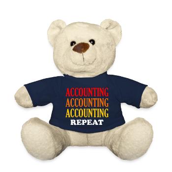 Accounting Repeat - Teddy Bear - french navy - Front