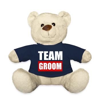 Team groom - Nounours - bleu marine - Devant