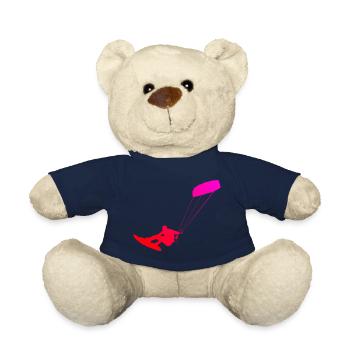 Kitesurf Kitesurf Kiten Kitesurfer Hommes - Nounours - bleu marine - Devant