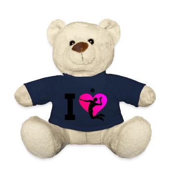 Beach Volleyball Beach Volley Volleyball - Teddy Bear - french navy - Front