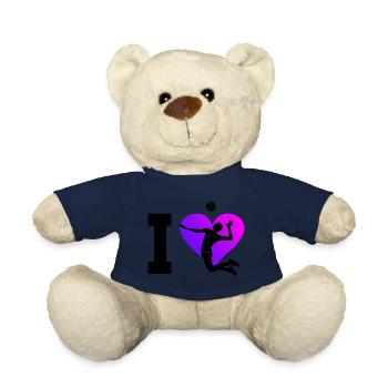 Volleyball Women's Beach Volley Men's Volleyball - Teddy Bear - french navy - Front
