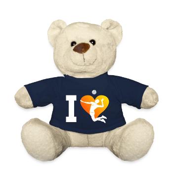 Volley Beach Volley Men's Beach Volleyball - Teddy Bear - french navy - Front
