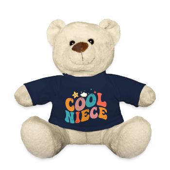 Niece | Nephew | Uncle | Aunt - Teddy Bear - french navy - Front