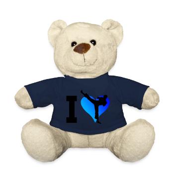 Kickboxer Women Boxing Men's Kickboxing Kickboxing - Teddy Bear - french navy - Front