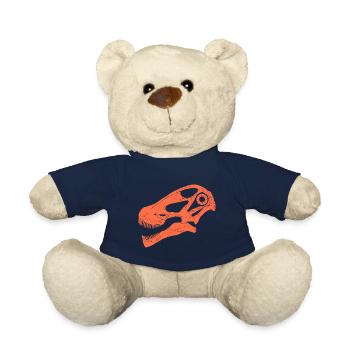 Argentinosaurus fossil skull - Teddy Bear - french navy - Front