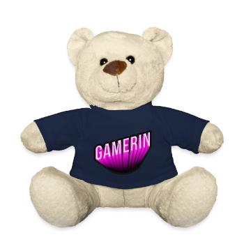 Gamerin 3D NEON PINK - Teddy - French Navy - Vorne
