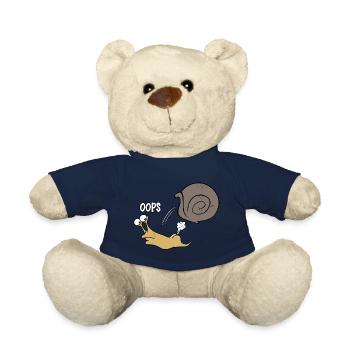 Schnecke oops - Teddy - French Navy - Vorne