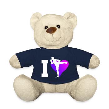 Thai Boxing Men Thai Boxing Thai Boxer Thai Boxing - Teddy Bear - french navy - Front