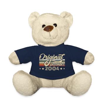 Décembre 2004 - Cadeau d’anniversaire Décembre 2004 - Nounours - bleu marine - Devant