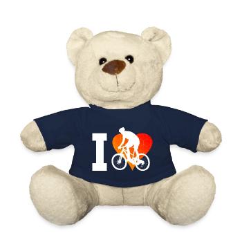 Mountainbike Radfahren MTB Radfahrer Herren - Teddy - French Navy - Vorne