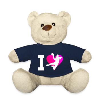 Handball Handball Handball Men Handball - Teddy Bear - french navy - Front